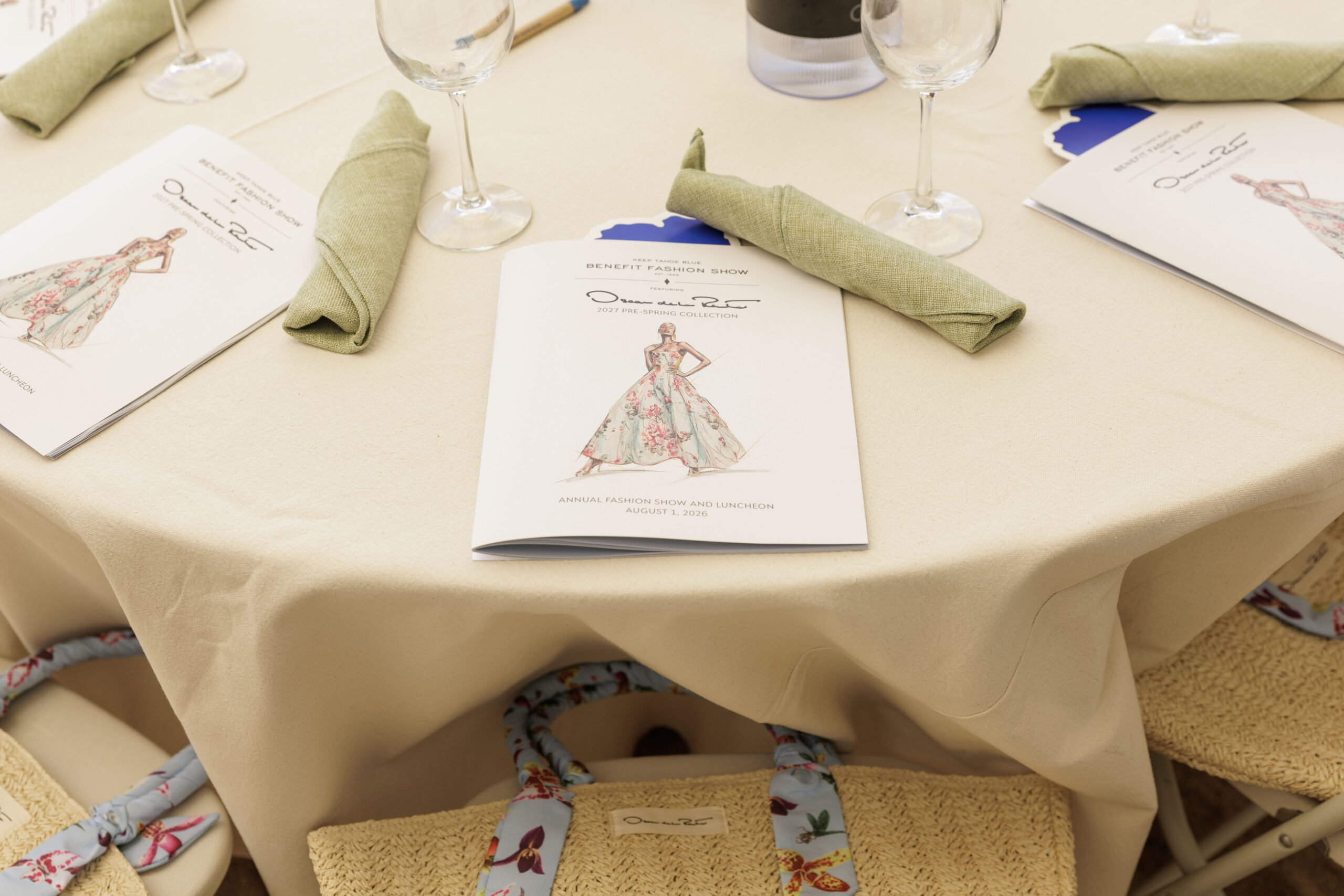 Oscar de la Renta Fashion Show benefiting Keep Tahoe Blue