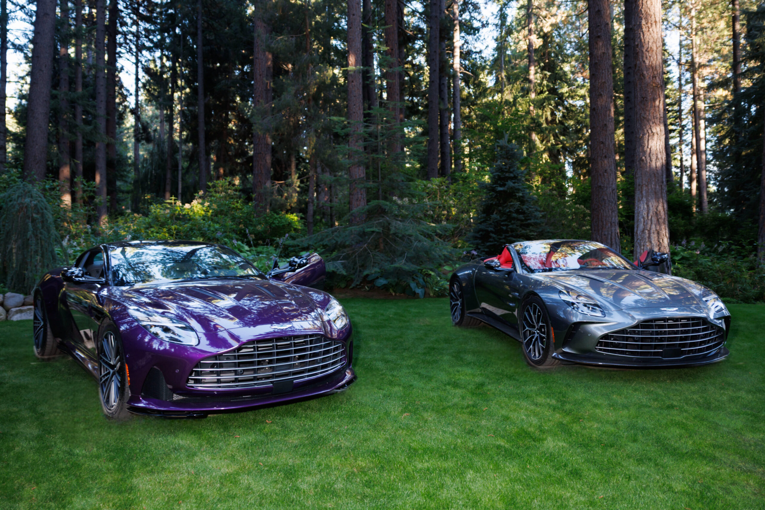 Guests at Aston Martin Test Drive