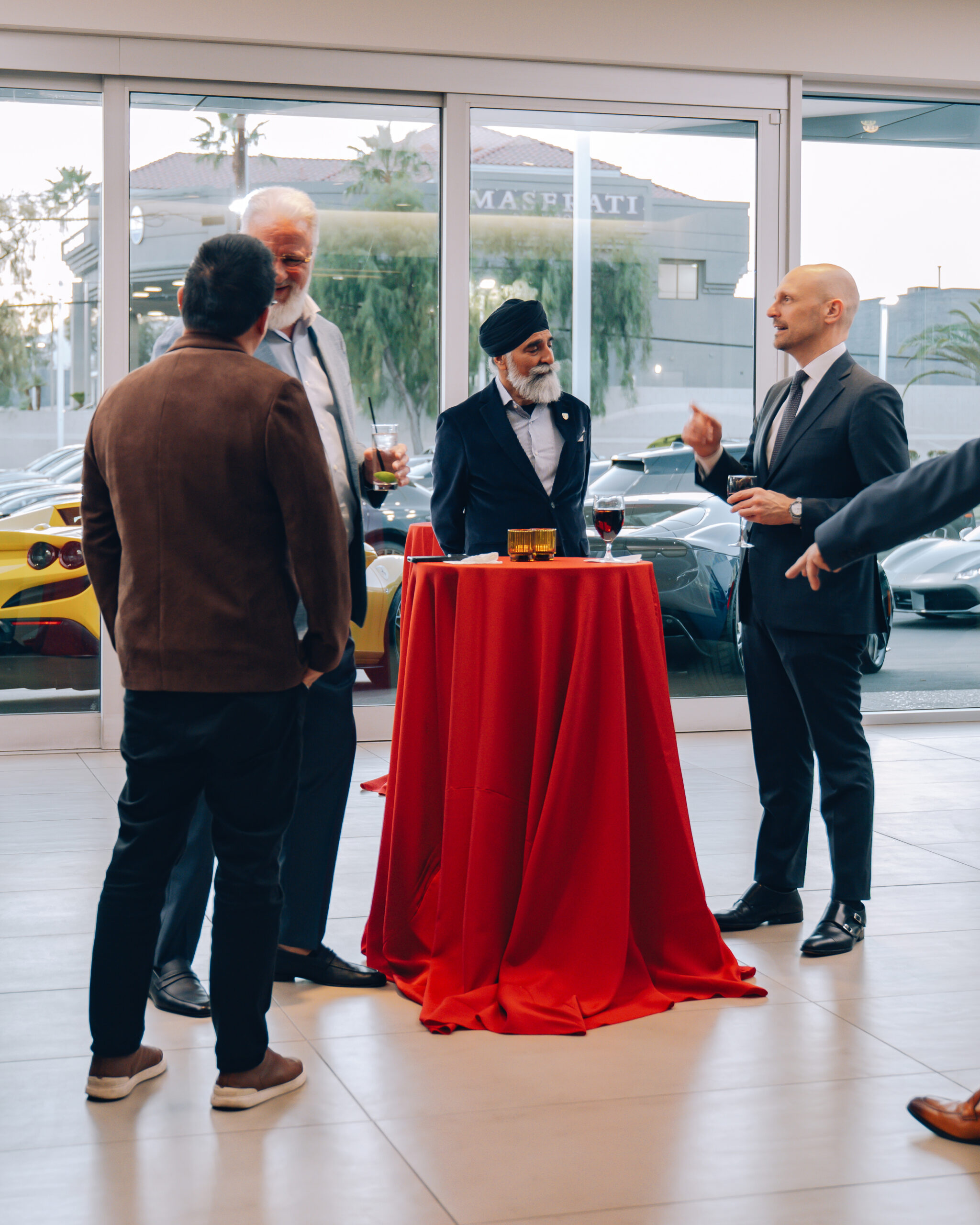 Ferrari of Las Vegas private dinner